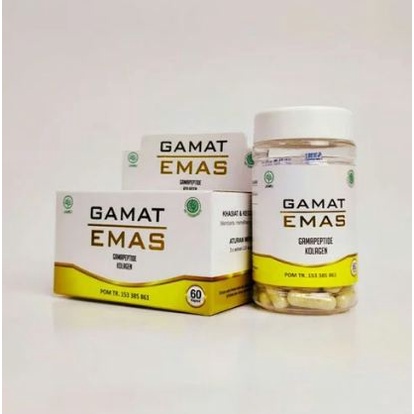 Kapsul Gamat Emas Gamapeptide Kolagen Teripang untuk Regenerasi Sel Kulit