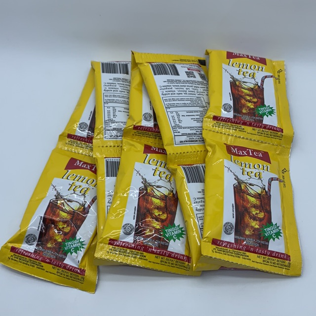 

Maxtea LEMON TEA Sachet 10x25gr PER RENTENG