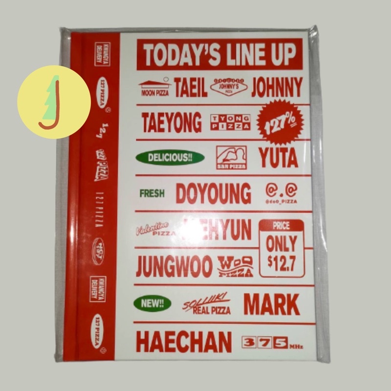 Hard Cover Diary NCT 127 Season Greetings 2022