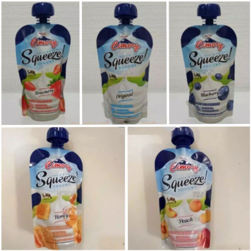 

Cimory yogurt Squezee original 125ml