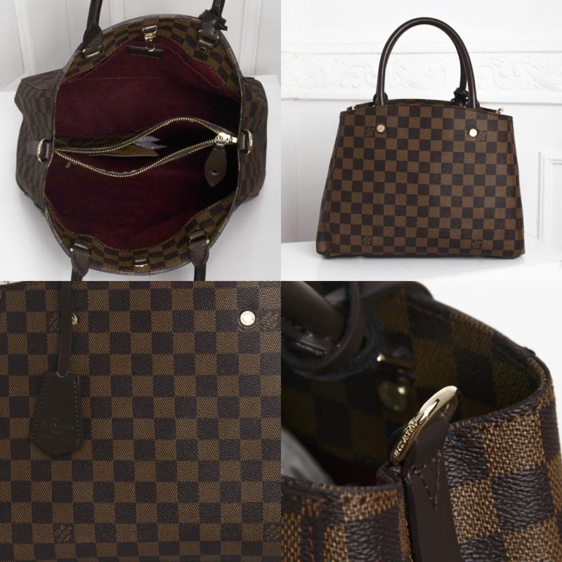 LV Montaigne + Box 41056# Semipremium Authentic
