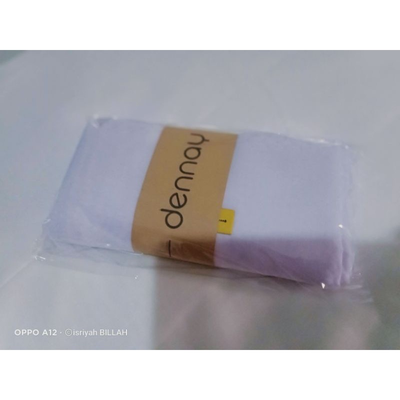 BEST SELLER HIJAB DENNAY ORI WARNA PUTIH BERSIH/termurah hijab dennay ORI warna putih bersih/segiemp
