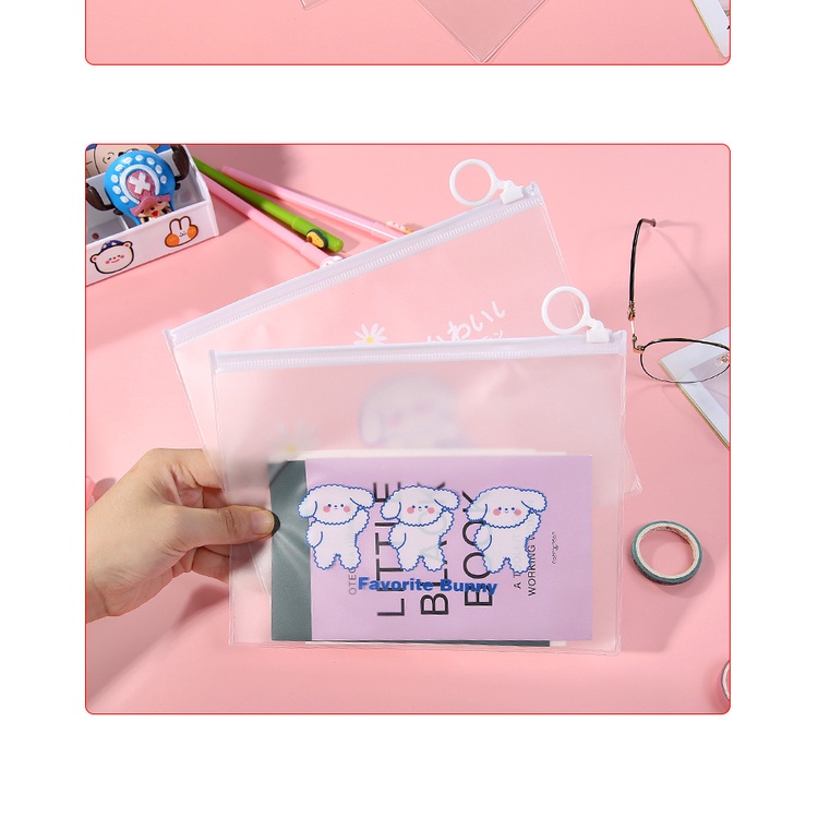 Tempat Pensil / Zipper Bag Edisi Rabbit Serbaguna