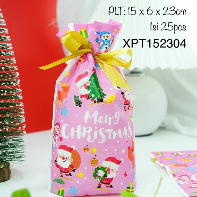 

Premium Product!!! Plastik Natal Dng Pita Xpt152304 Kemasan Goody Bag - Paling Dicari