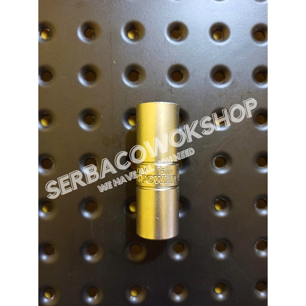 Maxpower Kunci Busi Mata Sock Busi 1/2 x 16 mm Spark Plug Termurah Berkualitas