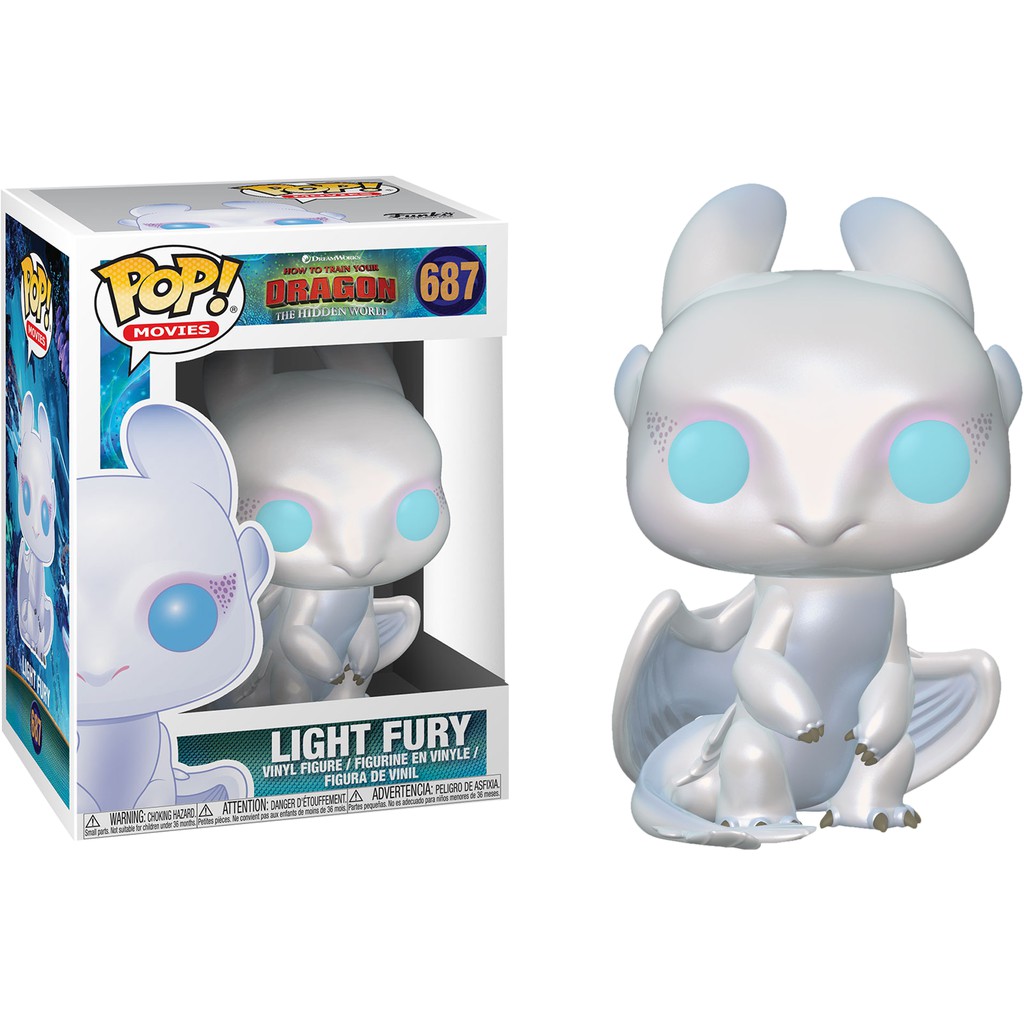 funko pop toothless and light fury