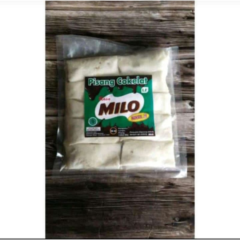 

Pisang coklat Milo