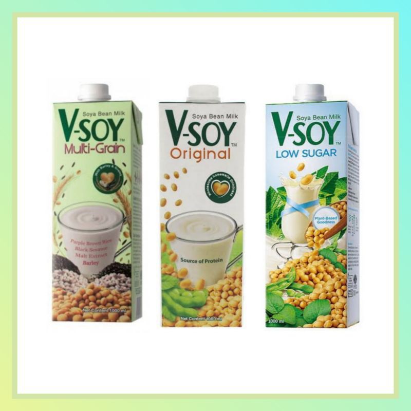 

V-Soy Soya Bean Milk 1000 ml