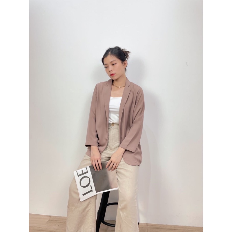 Briel Blazer / Blazer Wanita Polos / Blazer Polos / Blazer Hitam