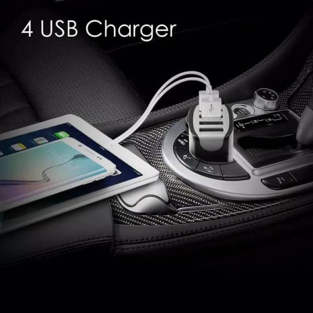 Qualcomm 3.0 - Charger Mobil - Car Charger - Quick Charge - 4 USB