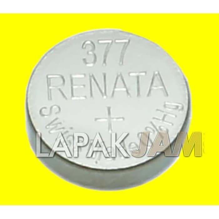 Langsung Order Batu Baterai Jam Tangan Renata 377 / SR 626 SW Per 1 PCS Awet terbaik