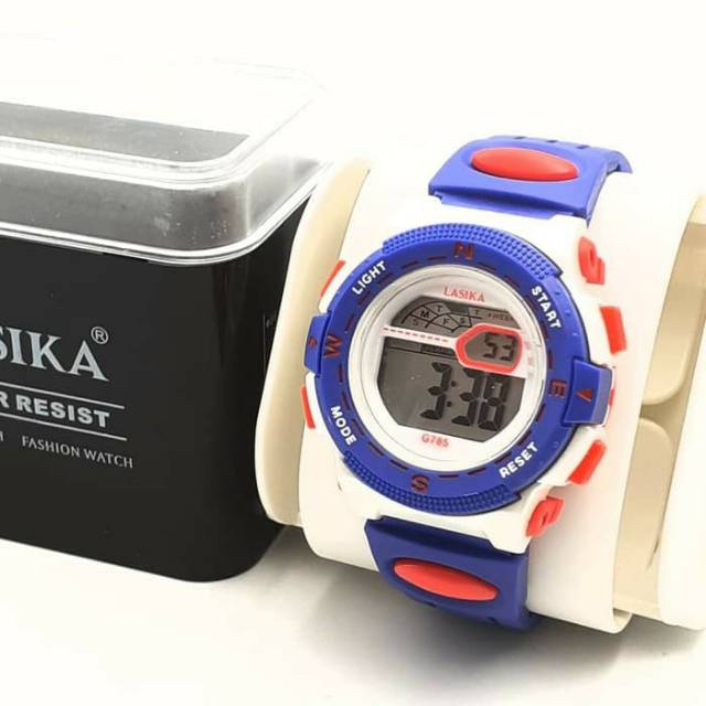 JAM TANGAN LASIKA  ANAK ABG SPORTY KEREN ORIGINAL WATER RESIST