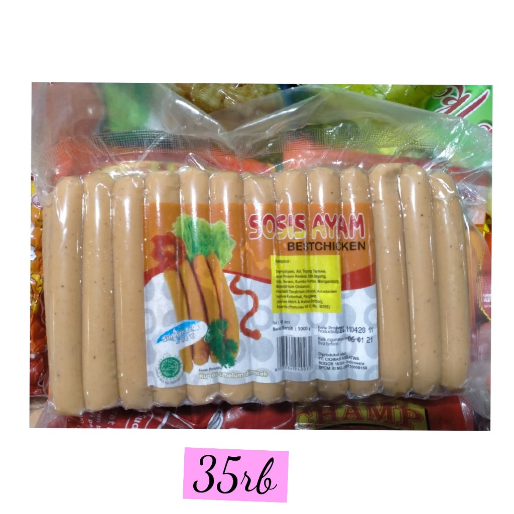

Sosis Ayam Best Chicken 1 kg