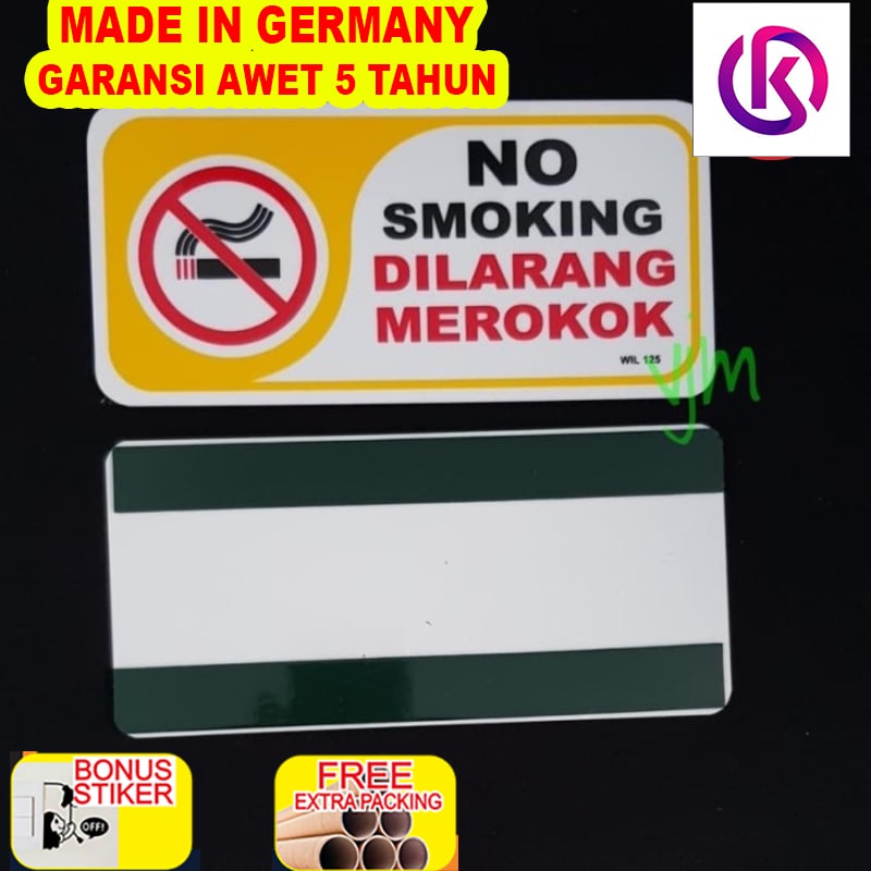 

Promo Plat Acrylic NO SMOKING (20x95cm)