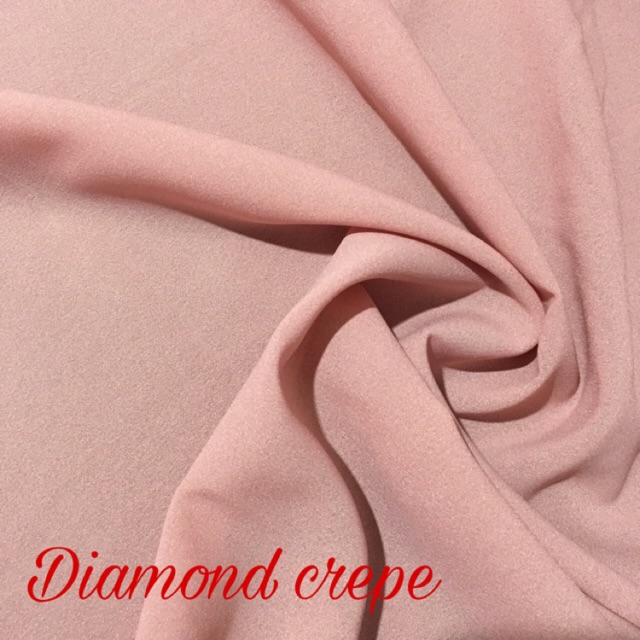 Per 1 Meter Kain Diamond Stretch Shopee Indonesia