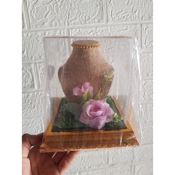 

YU Box Kotak kalung goni rustic