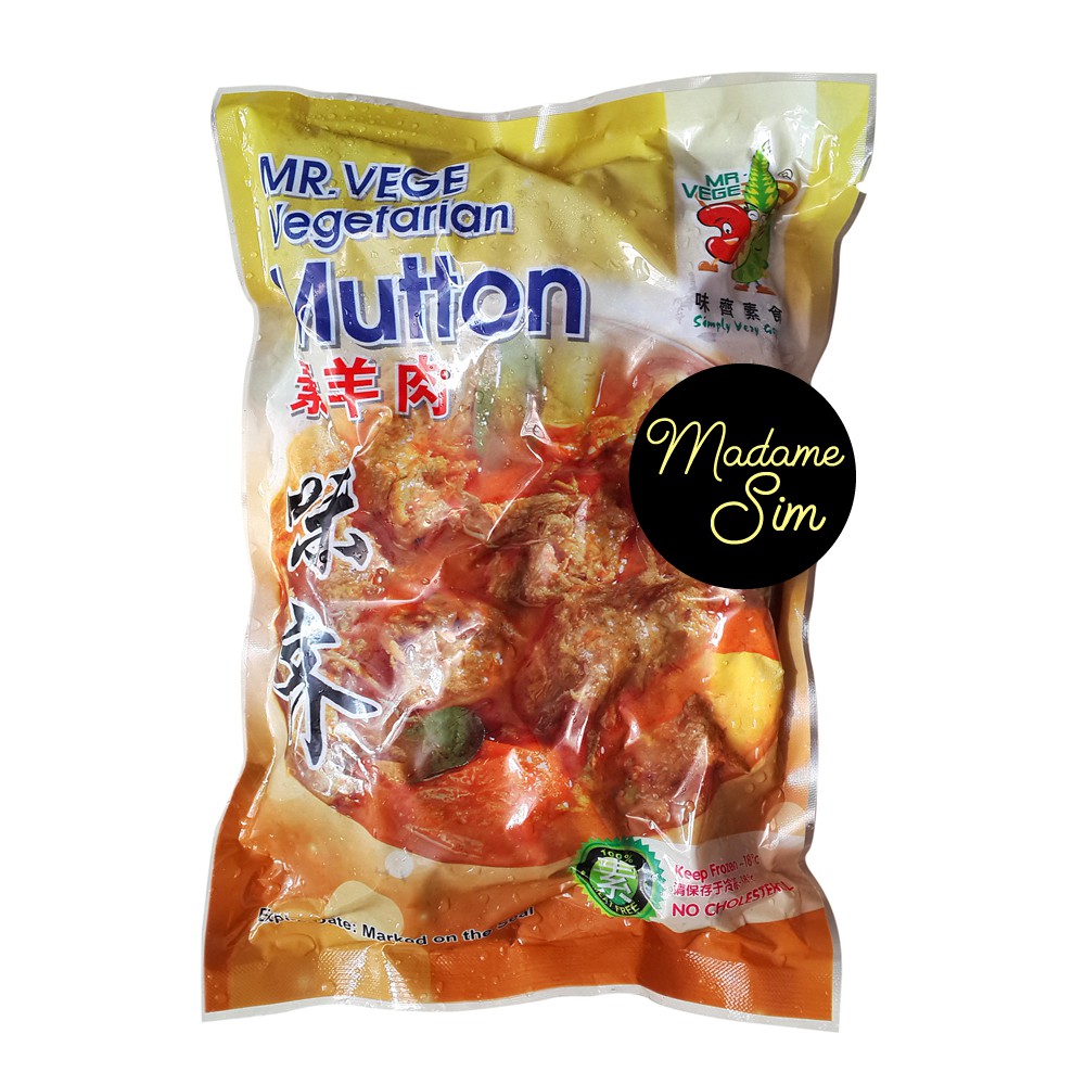 

MR VEGE VEGETARIAN MUTTON - DAGING KAMBING VEGETARIAN (900 GR)
