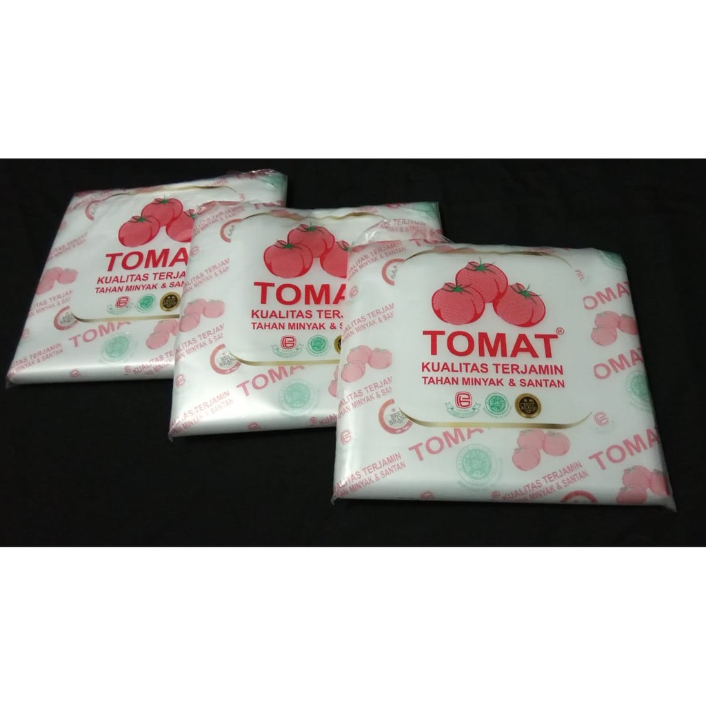 KUALITAS TERBAIK!!! ( PE - TOMAT 14 x 27 ) PLASTIK SERBAGUNA PE TOMAT Ukuran 14 x 27