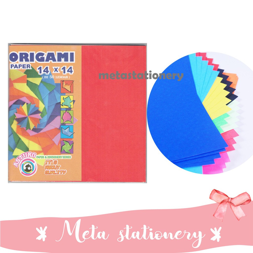 

Origami / Kertas Lipat Asturo 14 x 14
