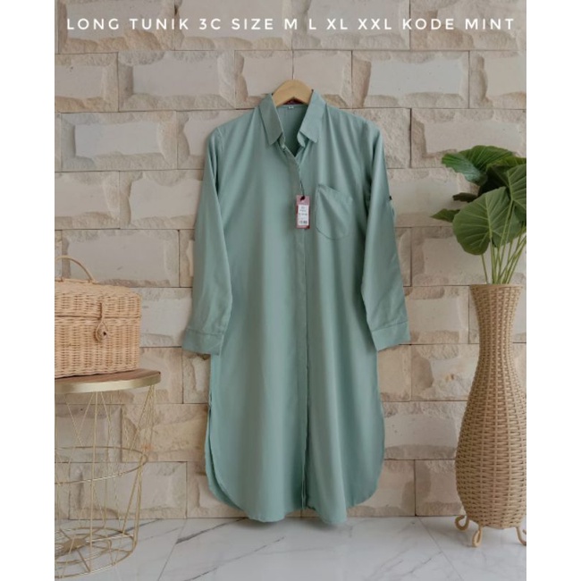 LONG TUNIK THREE COINS ORIGINAL MATAHARI TUNIK 3C BUSUI FRIENDLY