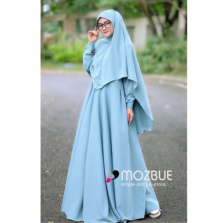 GAMIS SYARI ANNAJAH CAPUCCINO 900GR 110 140 ALLSIZE GAMIS SYARI BUSUI CADAR CREPE HQ POLOS MURAH I.