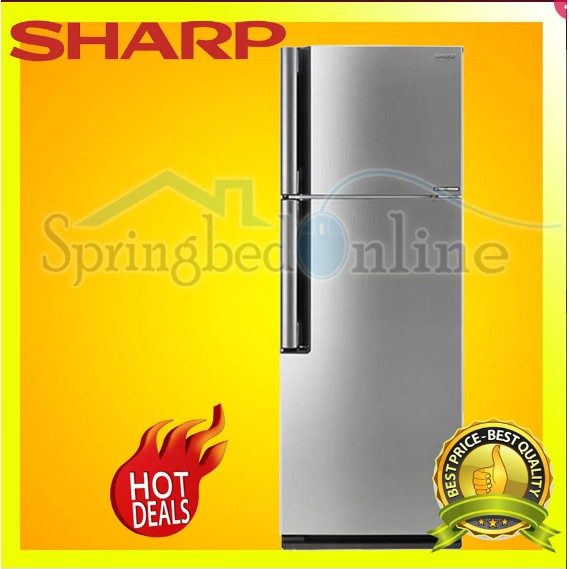 Sharp Kulkas Inverter 2 Pintu 420 L SJ-I470NLV SL / SILVER Harga Pabrik