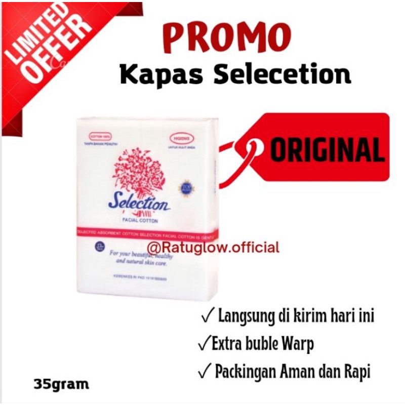 [STORE OFFICIAL] KAPAS SELECTION 35GRAM ORIGINAL