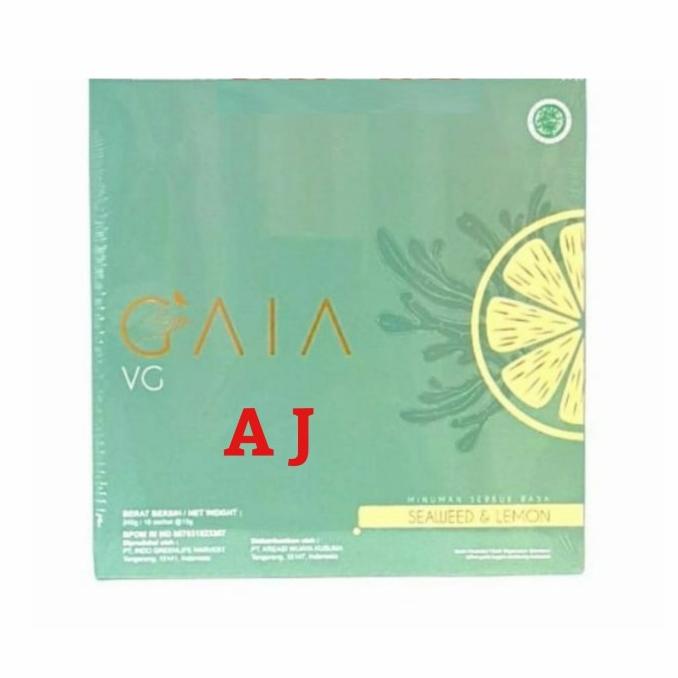 GAIA VG - Minuman Serbuk Untuk Menurunkan Berat Badan Dan Detox