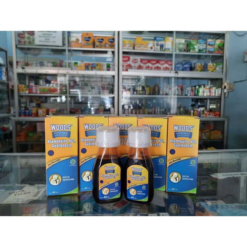 Jual Wood S Expectorant Ml Biru Shopee Indonesia