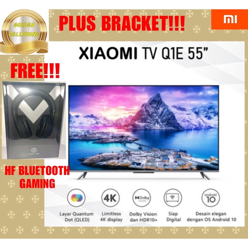 XIAOMI MI TV A2 32 INCH 43 INCH 55 INCH & MI TV Q1E 55 INCH GARANSI RESMI XIAOMI