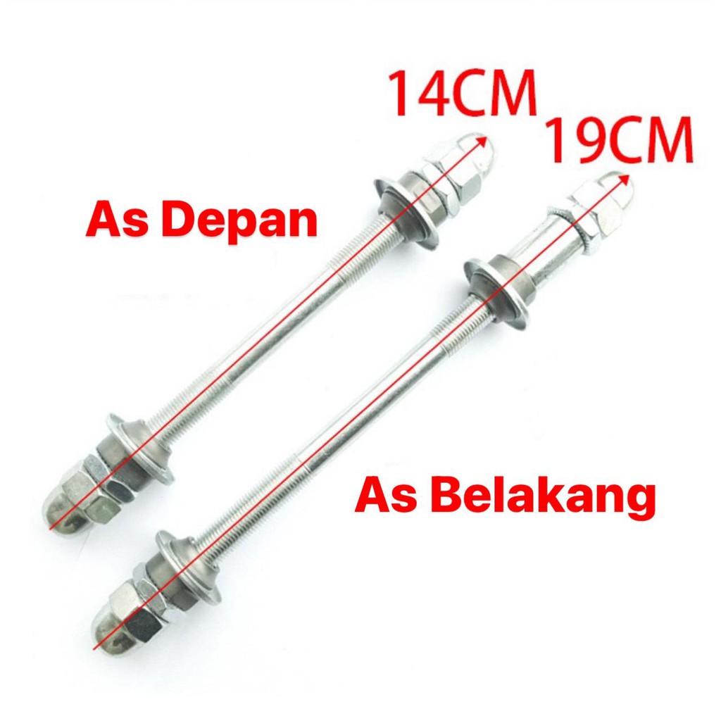 As Depan Sepeda - As Belakang Sepeda AS Sepeda