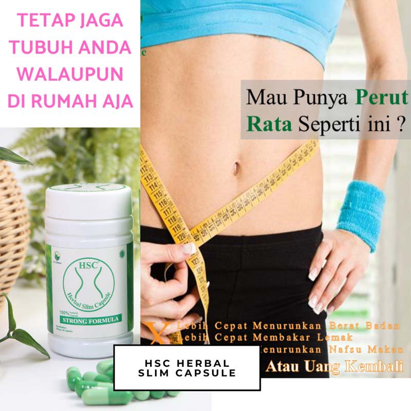 PELANGSING HSC AMAN ISI 60 KAPSUL