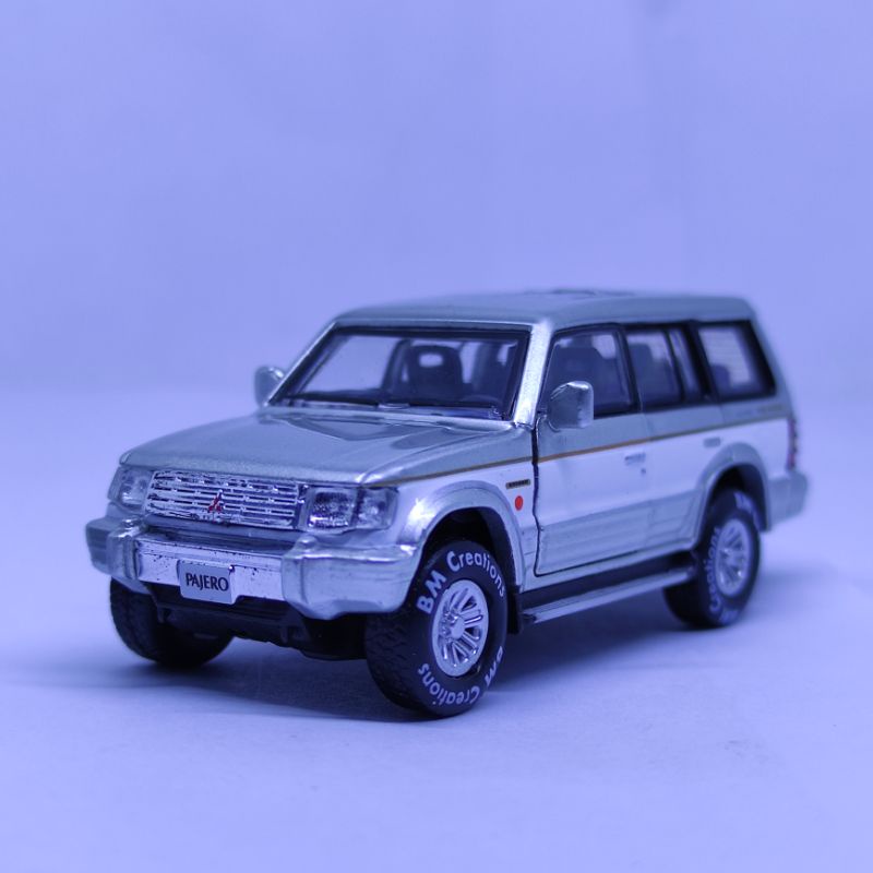 DIECAST MOBIL MITSUBISHI PAJERO SUPER EXCEED 1:64 MINIATUR MOBIL PAJERO OFF ROAD