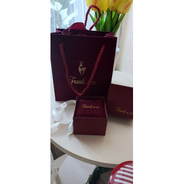 Box/Kotak Cincin Frank n Co Original