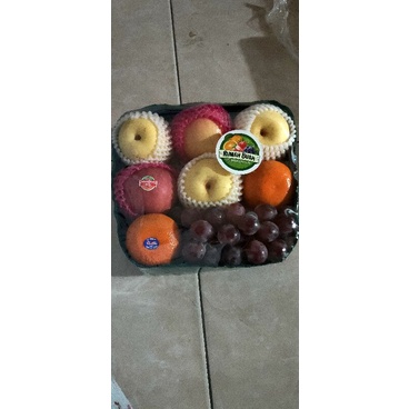 

hampers buah 100rb request
