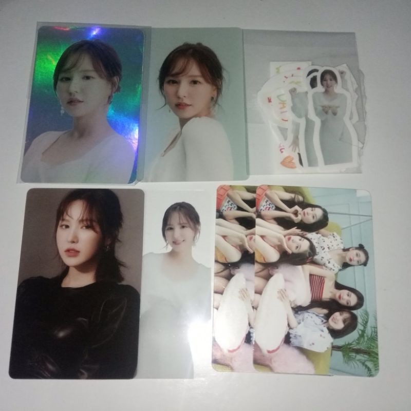 pc photocard wendy red velvet season greetings sg21 benefit bene hologram holo aladdin
