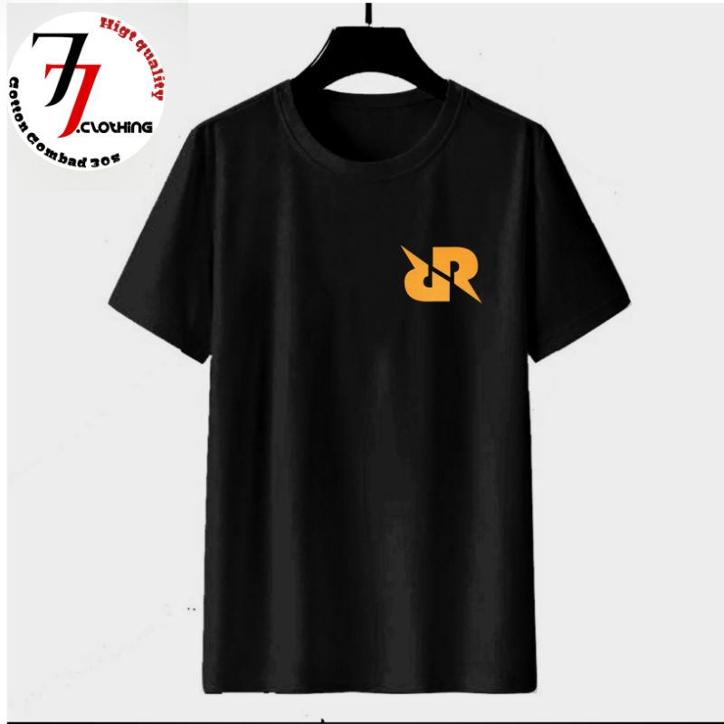 Baju Kaos Pria  Logo RRQ  Baju Distro Kaos Distro Tshirt Atasan Pakaian Pria