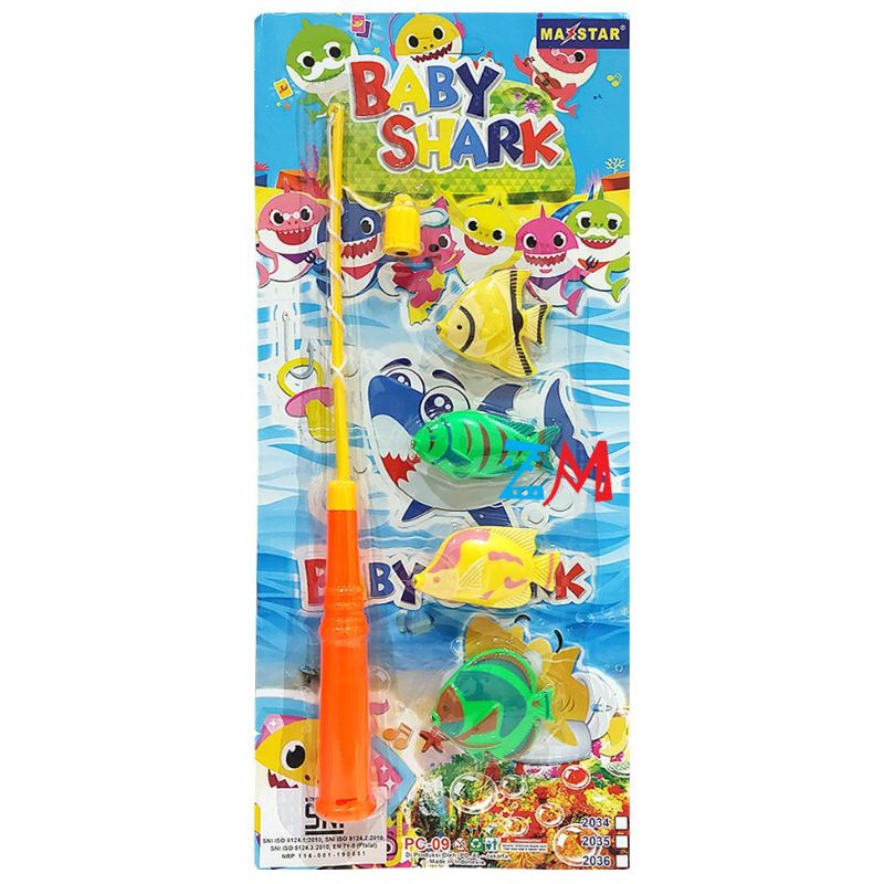 Mainan Pancingan Magnet Baby Shark 2034 - Fishing Game