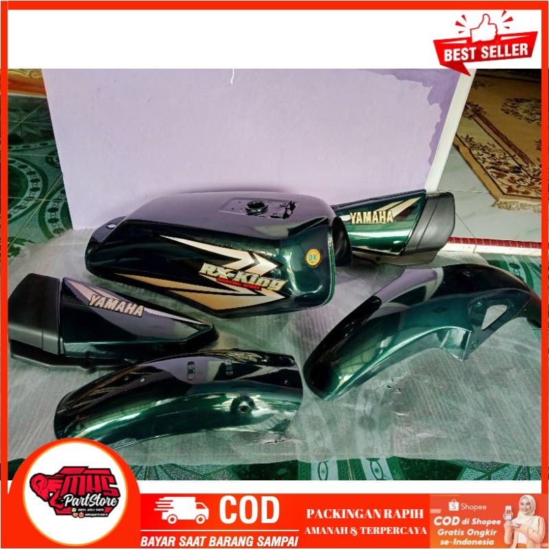 BIG SALE Paket Body Full Set RX King Tahun 2002 Warna Hijau Botol RX Spesial BEST SELLER KUALITAS OK