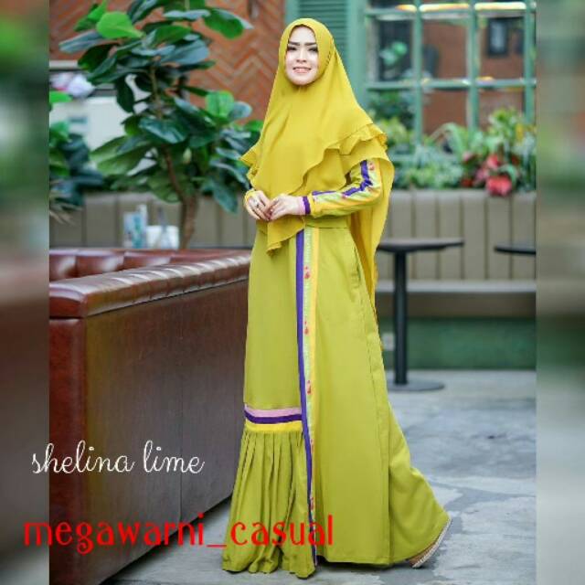 Shelina dress ori by megawarni