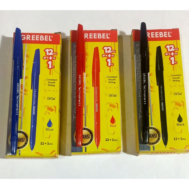 

Pen Greebel Technoline 0,5(12+1)