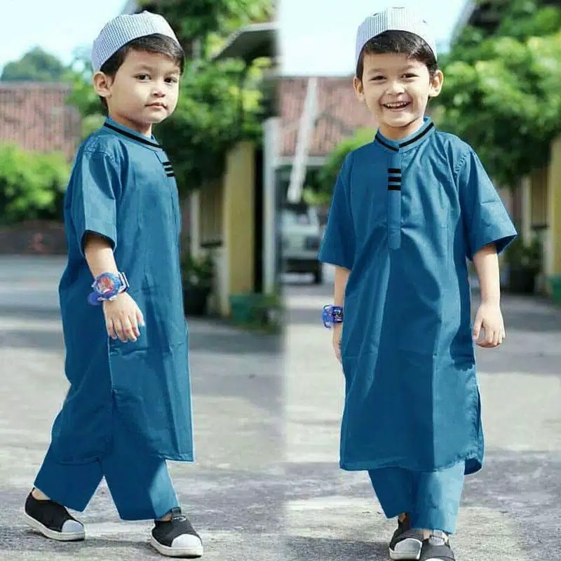  Baju  Koko Anak  Muslim Grosir Busana Laki  Cowok Murah Islam 