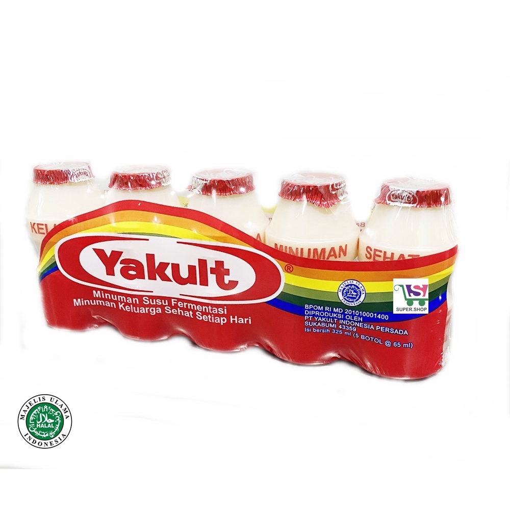 Yakult Minuman Susu Fermentasi Kesehatan Isi 5 Pcs Shopee Indonesia