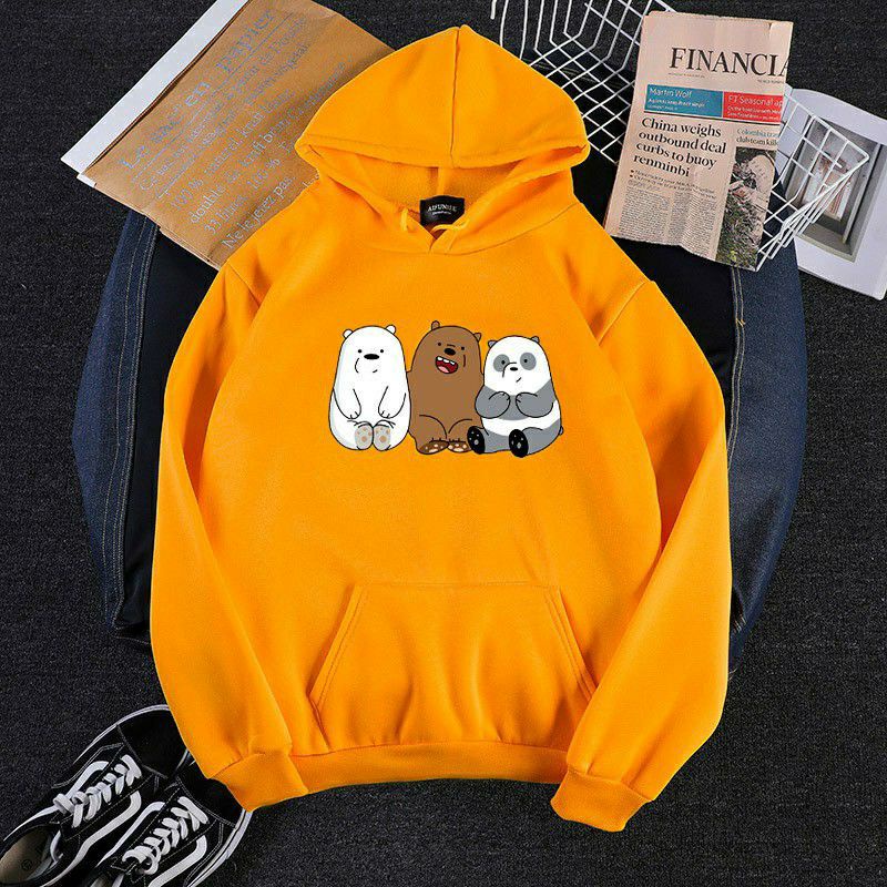 S - XXXXXXL(6XL) Hoodie We Bare BEARS Cute BIGSIZE Hoodie Ice Bear Panda Beruang OVERSIZE