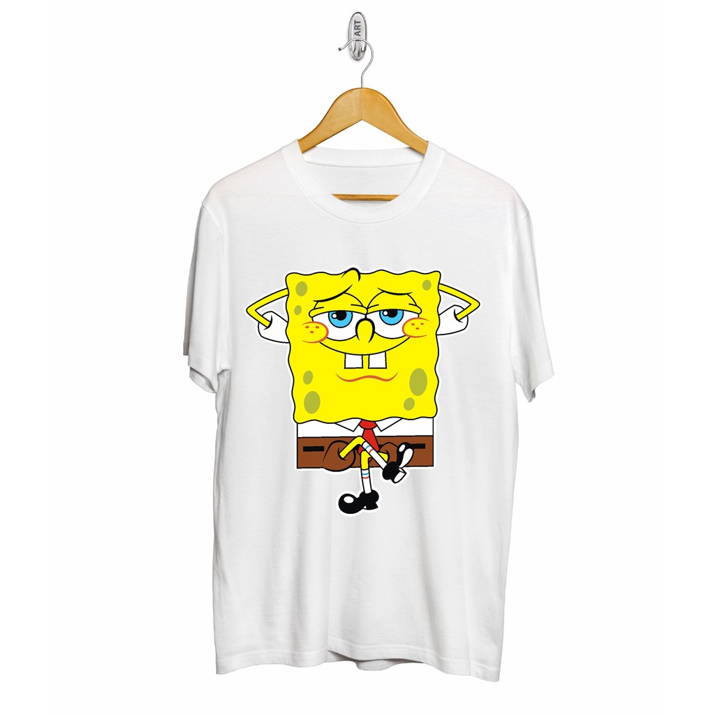 baju kaos distro pria keren / kaos spongsbob / KAOS PATRIK / KAOS ANIME / KAOS KARTUN / T SHIRT PRIA /KAOS LENGAN PENDEK /