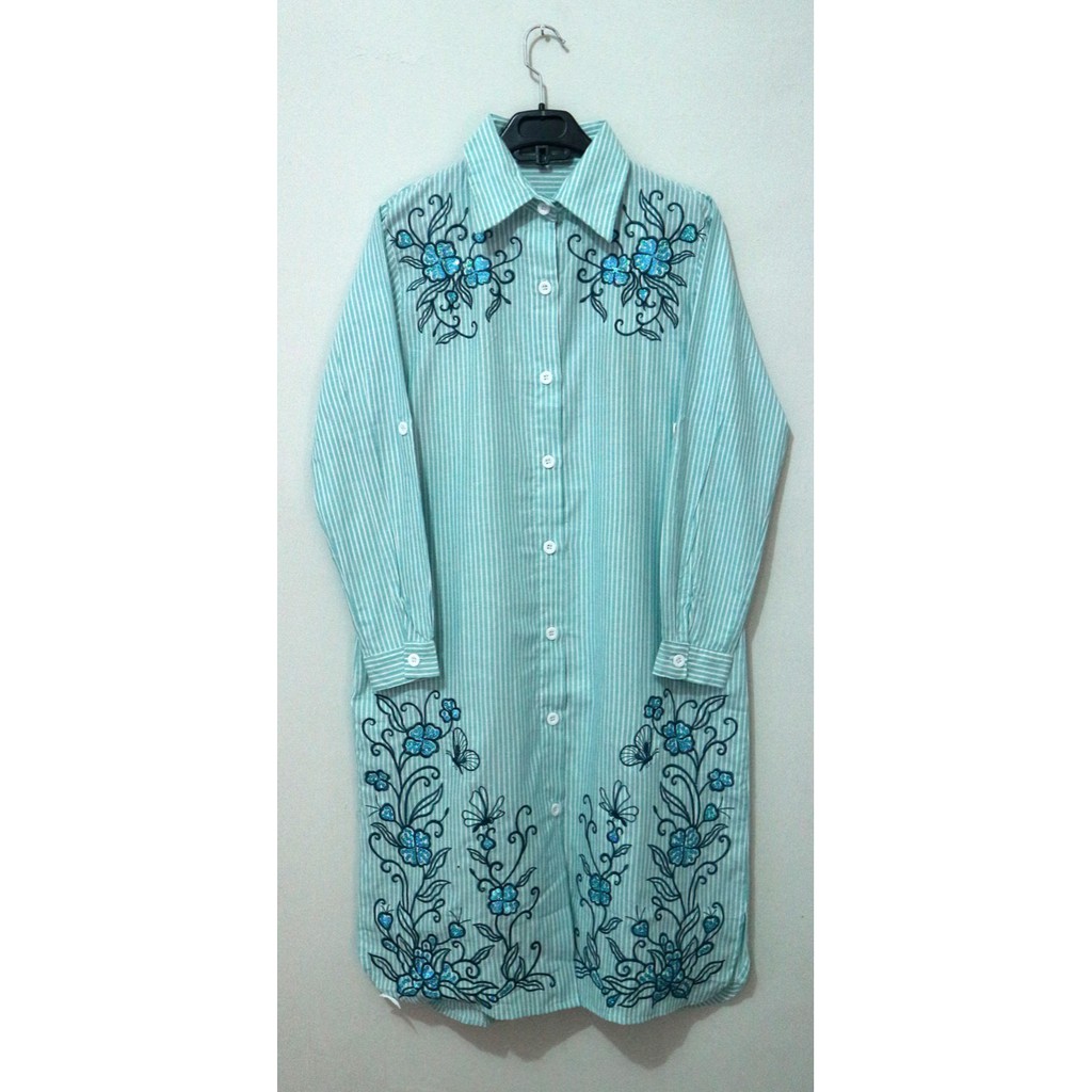 Tunik Payet Hijau Tosca