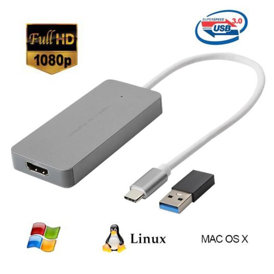 EZCAP 265C USB 3.0 Type C HDMI Video Capture Live Streaming 1 Port Ezcap265C