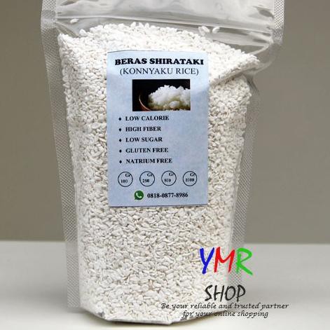 

(Terbaik) Beras Shirataki 500gr Sirataki Shiratake Konnyaku Konyaku Nasi Rice Untuk Diet Diabetes Mu