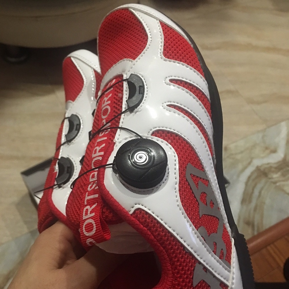 COD Profesional MTB Import Sepatu Sepeda Pria 37~44 Roadbike Sneaker Ringan Sepatu Gowes Non Cleat Cycling Shoes Unlock Karet 092