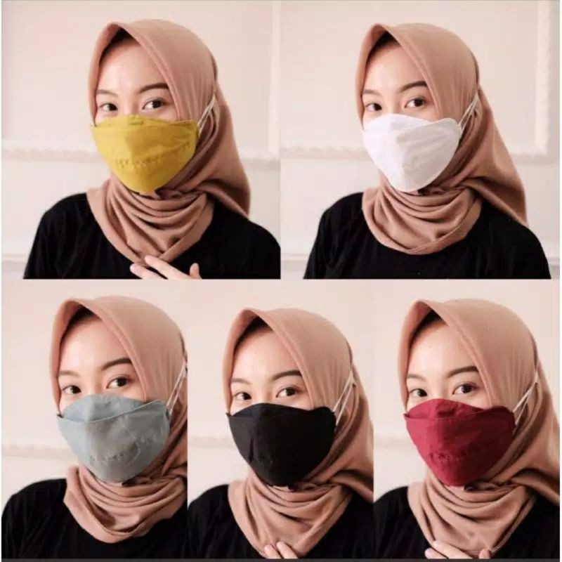 Jual MASKER HIJAB PREMIUM 3PLY MURAH SERI 1 Indonesia|Shopee Indonesia